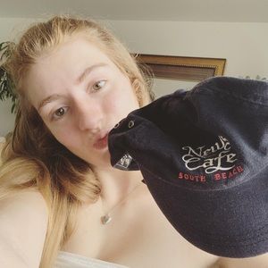 SOUTH BEACH MIAMI NEWS CAFE DAD HAT